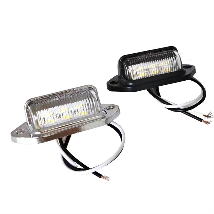 Luz de número de placa