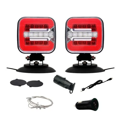 Luces traseras inalámbricas para remolque